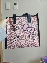 ハローキティ レオパード トートバッグ ピンク バッグ