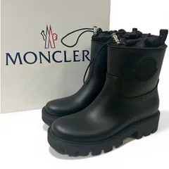 MONCLER モンクレール ブーツ Kickstream キックストリーム アンクル丈 ブラック