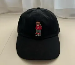 ポロ ラルフローレン ブラック クマ ベースボールキャップ