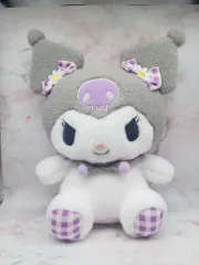 サンリオ クロミ フラワーチェック ぬいぐるみ 25cm