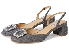 バッジェリーミシュカ レディース シューズ ヒール Badgley Mischka Vivia Pewter ピューターのサムネイル