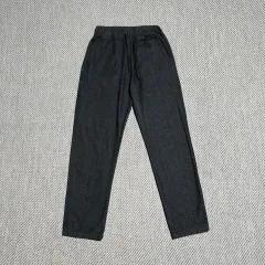 L ヴィンテージ 밴딩 インディゴデニム スリムフィット パンツ