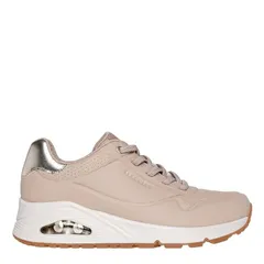スケッチャーズ レディース シューズ スニーカー Skechers UNO Stand On Air Trainers Womens NudeMetallic メタリック