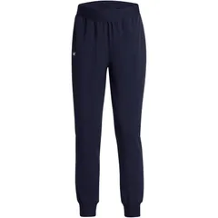 アンダーアーマー レディース ボトムス カジュアルパンツ トラックスーツ Under Armour High Rise Woven Performance Tracksuit Bottom Blue ブルー