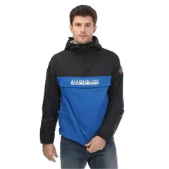 ナパピリ メンズ アウター ジャケット・ブルゾン ロゴ ジャケット Napapijri Coubertin Logo Jacket blue navy ネイビーのサムネイル