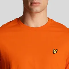 ライルアンドスコット メンズ トップス Tシャツ Lyle and Scott Plain TShirt Orange オレンジのサムネイル