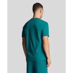 ライルアンドスコット メンズ トップス Tシャツ クルーネック コットン Lyle and Scott Plain Cotton Crew Neck TShirt Green グリーンのサムネイル