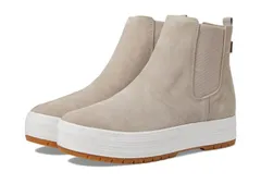 ケッズ レディース シューズ ブーツ・レインブーツ プラットフォーム チェルシー Keds The Platform Chelsea Lug Taupe Suede トープのサムネイル