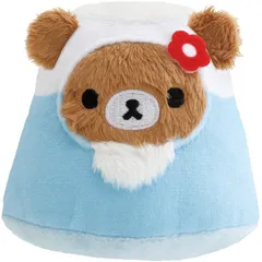 【特価セール】リラックマ『2025年は巳年! お正月』てのりぬいぐるみ チャイロイコグマ-富士山-