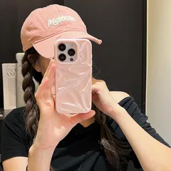 【新品】 iPhone 14 用 ケース シワみたい 立体 凸凹 ピンク メタリック 韓国 かわいい クール スマホケース ストリート ランキング おしゃれ シンプル ソフト いphone ケース ギャル メンズ 人気 TPU アイフォンケース 耐衝撃 0