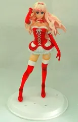 【中古】フィギュア シェリル・ノーム A(赤ビスチェ×白スカート)タイプ「マクロスF(フロンティア)」DXフィギュアX’masコスチューム～シェリル・ノーム～