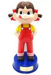 不二家 ミルキー 首振り貯金箱 レトロ平成 - メルカリ