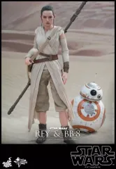 【中古】フィギュア レイ＆BB-8(2体セット) 「スター・ウォーズ エピソード7/フォースの覚醒」 ムービー・マスターピース 1/6 アクションフィギュア
