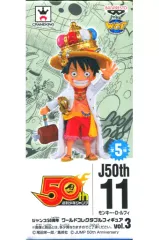 2026年最新】ジャンプ50周年 ワールドコレクタブルフィギュア ルフィの