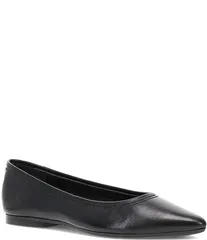 フライ レディース シューズ パンプス レザー Frye Heather Leather Ballet Flats Black ブラック