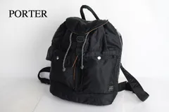 吉田カバン ポーター PORTER タンカー バックパック リュック TANKER BACKPACK MA-1 バッグ アメカジ 古着 中古 オールド 初期 黒 通勤 通学