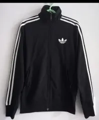 アディダス ファイヤーバード ブラック トラックジャージ ジャージ ジップアップジャージ 90/S