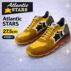 Atlantic STARS スニーカー 44 27.5〜28.0cm相当 イエロー