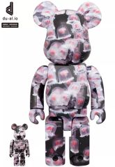 BE@RBRICK ベアブリック 雪舟 国宝 秋冬 山水図 100% 400% - メルカリ