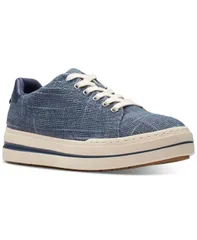 クラークス レディース シューズ スニーカー プラットフォーム レース Clarks Womens Cloudsteppers Audreigh Sun Laceuplatform Sneakers Denim Interest デニム