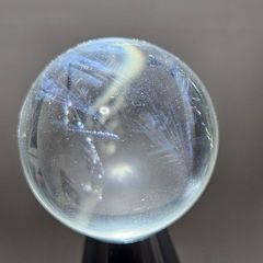 水晶　エンジェルラダー　ブルーニードル　スフィア 特価!A エンジェルラダークォーツ ブルーニードル スフィア - メルカリ