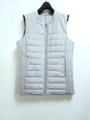 MARZO 軽量ダウンベスト ライトグレー