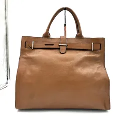 フルラ FURLA トートバッグ レザー 本革 ブラウン 茶色 鞄 A4収納可