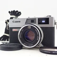 2026年最新】canon Canonet QL17 g-iiiの人気アイテム - メルカリ