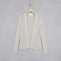 SANS レディース 薄い 季節の変わり目 カーディガン 44-55size