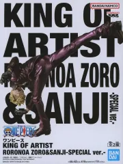 【中古】フィギュア サンジ 「ワンピース」 KING OF ARTIST RORONOA ZORO＆SANJI-SPECIAL ver.-