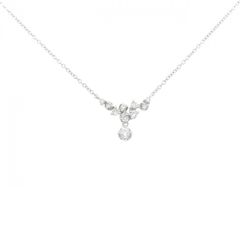 STAR JEWELRY スタージュエリー ダイヤ0.35ctフラワーネックレス