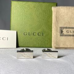 ぶ*け様 GUCCI インターロッキングG スクエア ピアス シルバー - メルカリ