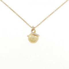 ミキモト MIKIMOTO 大珠付一連パールネックレス＆イヤリングセット 