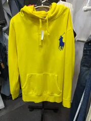 ポロラルフローレン ビックポニー イエロー フーディ XL サイズ