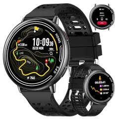 ☆新品☆スマートウォッチ【2026年最新傑作 GPS内蔵 超薄型 超軽量】丸型 iPhone対応 アンドロイド対応 スポーツウォッチ Bluetooth5.3通話 1.39インチ大画面 腕時計 100+運動モード 文字盤DIY GPS運動軌跡 c66581b9