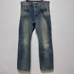 (^w^)b EDWIN エドウィン ストレートデニム ジーンズ レギュラーフィット ヴィンテージ風 カジュアル XU-S VILS デイリー 古着風 色落ち 春 インディゴブルー 青 ウォッシュ加工 メンズ サイズ 30 OM11757HG