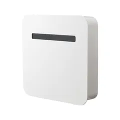 八番屋 キーボックス マグネット 玄関 ドア 鍵 収納 約W17×D4×H17cm ホワイト美品　おすすめ