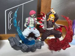 鬼滅の刃 猗窩座 煉獄 フィギュア セット