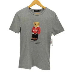 ポロラルフローレン POLO RALPH LAUREN POLO BEAR ポロベア クルーネック Tシャツ メンズ import：XS 