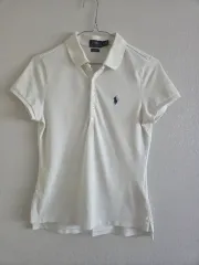 ポロラルフローレン 白 レディース ポロシャツ