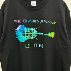 新品 ビートルズ BEATLES バンドTシャツ ミュージックTシャツ アーティストTシャツ ブラック XLサイズ バンティー バンT バンド ロック メタル グランジ メンズ 半袖 夏物 夏服 プリント グラフィック アメカジ アメリカン おしゃれ 歌詞のサムネイル