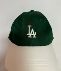 MLB LA ドジャーズ ベースボールキャップ グリーン