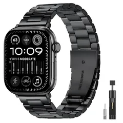【新品】 [Bantkei] コンパチブルアップルウォッチ バンド ステンレス 対応 Apple Watch 専用 49mm 46mm 45mm 44mm 42mm 41mm 40mm 38mm メタル バンド レディース メンズ apple watch  0
