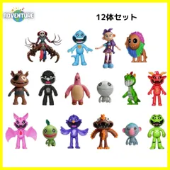 ポピープレイタイム poppyplaytimeチャプター5 フィギュア12体セットD プロトタイプ リリー ハギーワギー おもちゃ知育玩具クリスマス子供プレゼント人形ギフト 第五章Broken Thingsホラゲー ロングサイド アウティマルズ