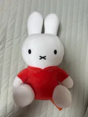 ディック・ブルーナ ミッフィー ぬいぐるみ うさぎ ぬいぐるみ 白/レッド