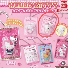 未開封) ハローキティ パッケージ ミニチュア チャーム