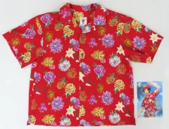 KM☆UP Summer Bloom オープンカラーシャツ 赤色 KM☆UP Summer Bloom オープンカラーシャツ 赤色 【公式通販】