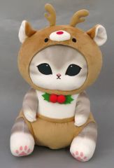 モフサンド クリスマスにゃんBIGぬいぐるみ サンタ トナカイ - メルカリ