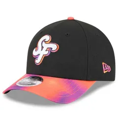 ニューエラ メンズ アクセサリー 帽子 Mens New Era BlackOrange San Francisco Giants 2025 City Connect 9FORTY MCrown Adjustable Hat Black ブラック