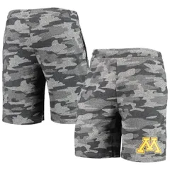 コンセプツ スポーツ メンズ ボトムス ハーフパンツ・ショーツ パイル ショートパンツ Mens Conceptsport CharcoalGray Minnesota Golden Gophers